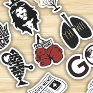 Fight The Vinyl Sticker Pack Good Fight | 10 Pcs Waterproof Christian Spiritual Stickers