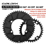 GOLDIX 110BCD 2X Double Chainring AERO Sprocket for magene p505 power meter 4hole Shimano Dura Ace R