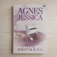 PIANO NOVEL IN GLASS BOX BY AGNES J