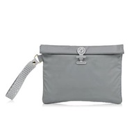法國 LA POCHETTE 灰色防潑水尼龍布 WET BAG 泳衣 收納袋