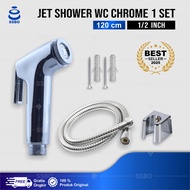 SEMPROTAN AIR JET SHOWER CROOM STELL KLOSET CEBOK WC KAMAR MANDI BAGUS MURAH COD