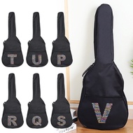 31-41 inch guitar bag waterproof guitar bag Oxford fabric backpack with letter print