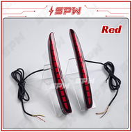 Honda City Hatchback (2020-2025) / Civic FC Type-R Bumper (2016-2021) Rear Bumper LED Reflector DRL