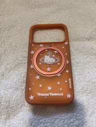 Vivienne Westwood x Hello Kitty Orange iPhone17Pro Case