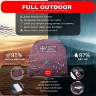 D'Coverin Cover Mobil Premium Tahan Hujan Waterproof 99% Bahan Outdoor Dijamin Pas Dengan Mobil Mura