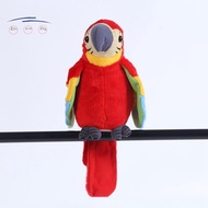 Talking Parrot Talking Parrot Plush Toy Electronic Bird Pet Talking Plush Parrot for Kids Early Educ
