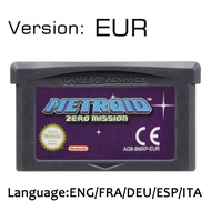 [Phci] GBA băng chơi game USA/EUR 32 bit trò chơi video thẻ đầu điện tử loạt metroid Fusion không tú