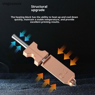 VIO 1Pcs 3d Printer Accessories New For FlashForge Ad5x Nozzle Hardened 0.25 0.4 0.6 0.8 Adverturer 