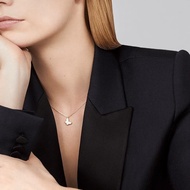 Original 18K gold necklace Van Keyabao 18K Gold Butterfly Necklace Butterflies Series 18K gold white