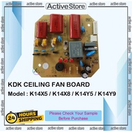 KDK Ceiling Fan Control Board / PCB Board Kipas Ceiling K14X5 K14X8 K14Y5 K14Y9