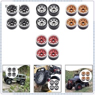 [Eigell] RC Car Part 1.9 Inch Wheel Rims Aluminum Alloy Professional Spare for 1/10 RC Crawler and W