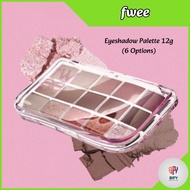 fwee More Mood Eyeshadow Palette 12g (6 Options)