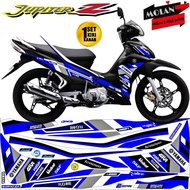 Decal Sticker Striping Variasi Jupiter Z Robot 2010-2013 MANDALIKA PERTAMINA /Jupiter Z 2010 /Jupiter Z 2011 /Jupiter Z 2012 /Jupiter Z 2014 /Decal Jupiter Z Robot Lis Jupiter Z Robot Striping Jupiter Z Robot /Polet Jupiter Z Robot /Modifikasi Jupiter Z