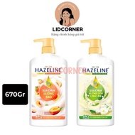 Hazeline natural whitening body lotion 670G