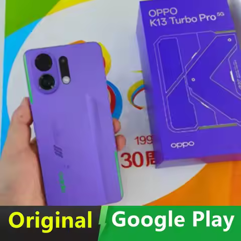 Original Oppo K13 Turbo Pro Mobile Phone OTA 6.8" AMOLED 7000mAh Battery 80W Charge 50.0MP Camera Sn