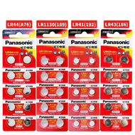 [Original] Panasonic Batteries LR44/LR1130/LR41/LR43 1.5V 2pcs or 10pcs