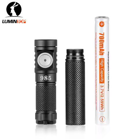 mini flashlight Lumintop 985 FROG V3.0 pocket size USB TYPE C with 10280 or 10750 battery 750 lumens