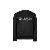 PRUNG Rocra Sweater Warna Hitam Gaya Crewneck Casuals