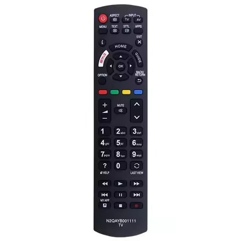 Compatible with Panasonic TV TX-49EXW604 TX-55EX600B TX-55EX600E TX-55EX603 Remote Control N2QAYB001