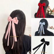 Ribbon hair clip hair clip/ satin