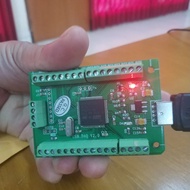 Mini USB data equalizer 12 Channels AD / 2 DA / 8 IO/PWM Out/Counter