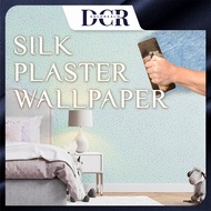 DCR 5D WALLPAPER NO GLUE NEEDED ECO NATURAL Silk Plaster Wallpaper Fiber Wall Coating Silk Wallpaper