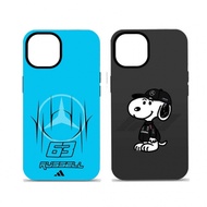 F1 MERCEDES TEAM Racer Snoopy Phone Case For iPhone16promax/15/14防摔13/12/11/Samsung S24 Plus二合一保护壳 O