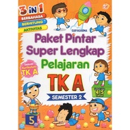 Buku Anak - Paket Pintar Super Lengkap Pelajaran Tk A Semester 1