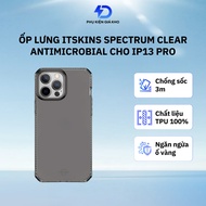 Itskins Spectrum Clear Antimicrobial shockproof phone case for iP13 Pro - Genuine