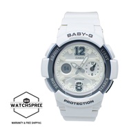 Casio Baby-G Sporty BGA-210 Series White Resin Strap Watch BGA210-7B1 BGA-210-7B1