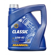 Mannol Classic Germany 10W40 Fully-Synthetic (100% HC) Engine Oil 4 Litre Original Mannol