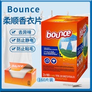 Bounce Four-in-One Softener Paper 160 Lá Dùng Cho Máy Sấy Quần Áo Hương Thơm Lâu Dài Chăm Sóc Chất L