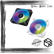 ARCTIC P12 PWM PST A-RGB 120MM CHASSIS FAN - BLACK / WHITE