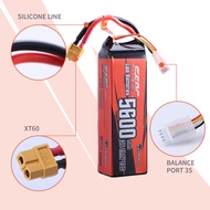 【Local Stock 】RC พร้อมส่ง แบตเตอรี่ลิโพ แบตลิโพ 3S(เซลล์) 11.1V 5600mah 70C with XT60 Plug พร้อมส่ง แบตโดรน และเครื่องบินบังคับ ปลั๊กสําหรับโดร Lipo แบตเตอรี่