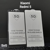 Tempered Glass REDMI 5 5A 5X / Mi A1 4A 4X S2 / Y2 Y3 K2 Pro K3 Pro FULL GLUE