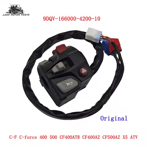 Original HANDLEBAR SWITCH ASSY LEFT 9DQV-166000-4200-10 For C-f C-force 400 500 CF400ATR CF400AZ CF5
