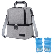 Vcool diaper backpack with 2 Vcool dry ice bars