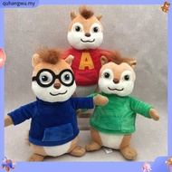 20cm 20th Century Movie Alvin and the Chipmunks Alvin Theodore Simon Plush Toys Doll Soft Stuffed Pi