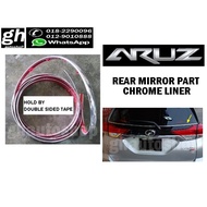 ARUZ rear mirror part chrome liner