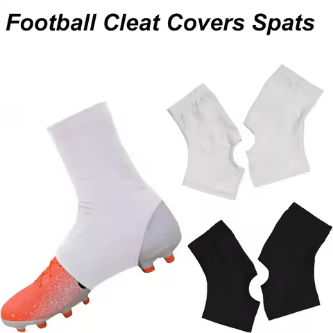 Lightweight Football Cleats Shoe Covers Super Soft High Elastic Slip Resistant Shoes Sleeves for Rug