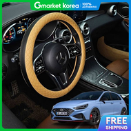 Tbz All New I30 N Line Compatible Quilted Embossed Season 2 Steering Wheel Cover