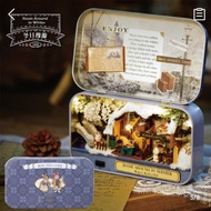 Mô Hình Nhà Gỗ DIY - Box theatre - Roam around in winter