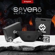 (Exclusive) - Waist Bag SAVERO Tas Selempang Cowok Waterproof Sling Bag Kulit Anti Air Waistbag Cros