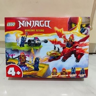 Ninjago Dragons Rising 71815 Kai's Source Dragon Battle 120 Pcs Bricks - Children's Building Blocks 
