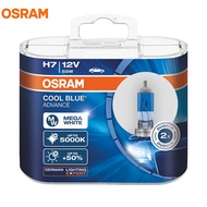 2024 OSRAM Cool Blue Advance H1 H3 H4 H7 H9 H11 9005 9006 HB3 HB4 9003 12V 5000K Mega White Halogen