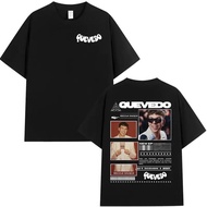 QUEVEDO BUENAS NOCHES T-Shirt Tour Album For Men And Women Hip Hop Fashion Casual Short Sleeves Loos