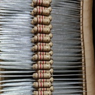 Carbontek 1/2W Four Color Ring Carbon Film Resistor 0.5W 10R100R330R470R1K4.7K6K8R1M3.3M Ohm Straigh