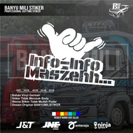 Sticker glass sticker info info maszeh sticker variation glass car truck pickup sticker info mase