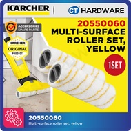 Karcher 20550060 Multi-surface roller set, yellow for FC3 / FC5 / FC7