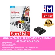 Sandisk 64GB CZ430 Ultra Fit Flash Drive 130MB/s (SDCZ430-064G-G46)
